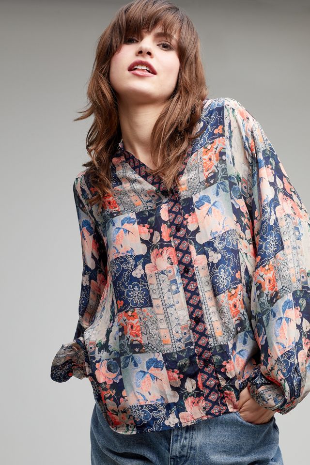 Melany Printed Blouse #3